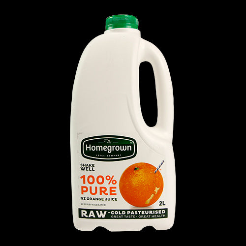 The Homegrown Juice Company 100% Pure Orange Juice 2l