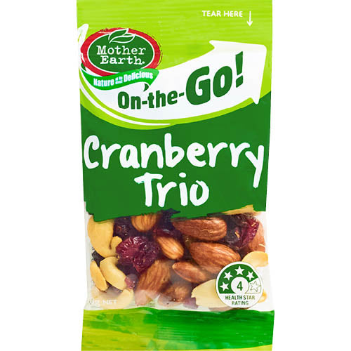 Mother Earth Cranberry Trio 12 x 50g