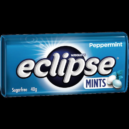 Wrigley's Eclipse Peppermint Sugarfree Mints 12 x 40g