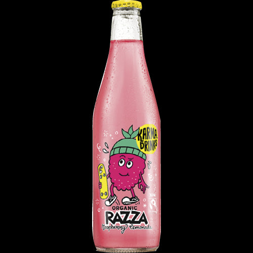 Karma Drinks Organic Razza Raspberry Lemonade Soft Drink 15 x 300ml