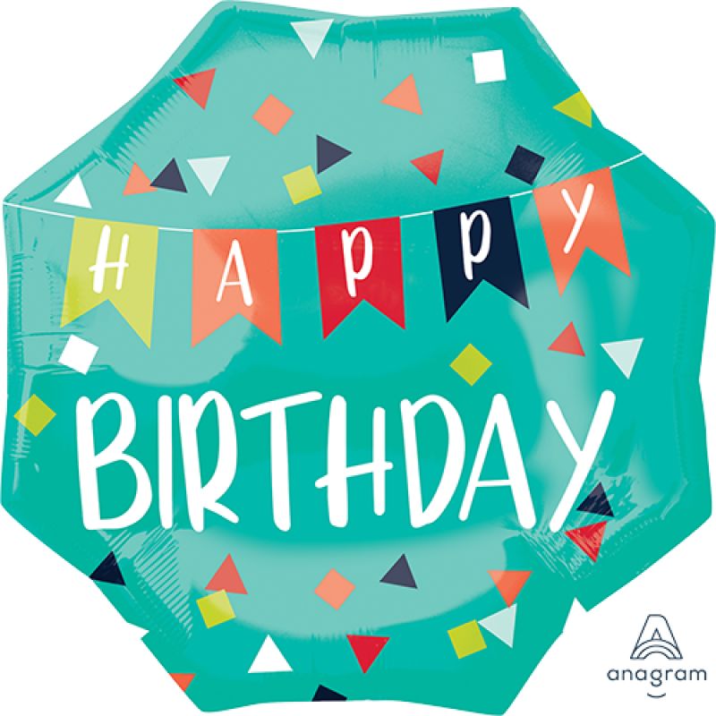 SuperShape XL Reason to Celebrate Happy Birthday