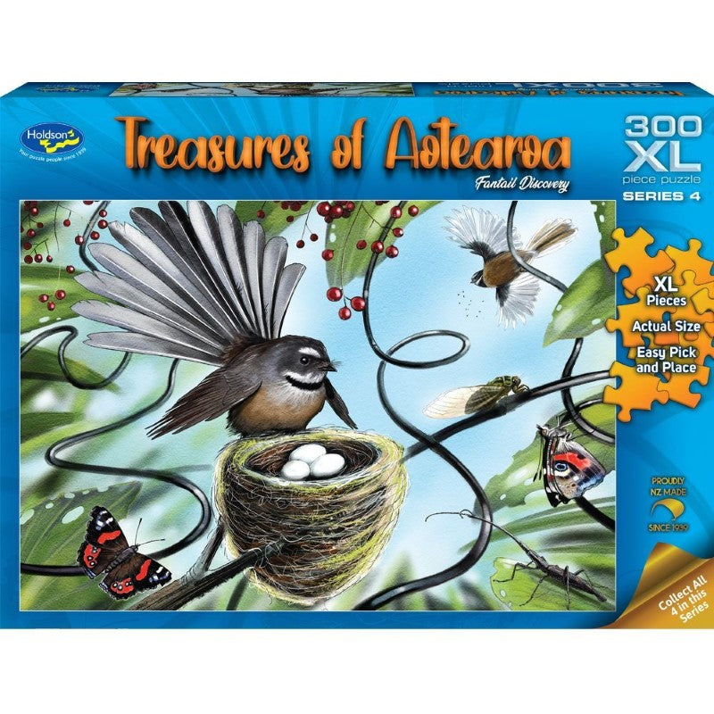 Puzzle - Treasures of Aotearoa S4 300XL pc (Fantail Discovery)