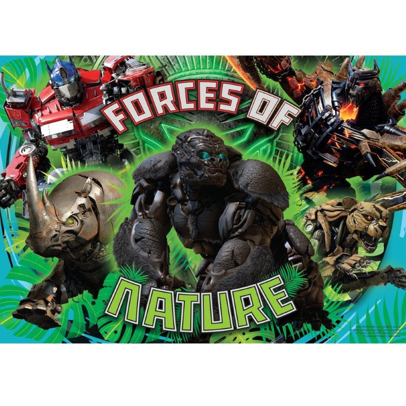 Puzzle - Transformers, Rise of the Beasts: 60pc (Forces of Nature)
