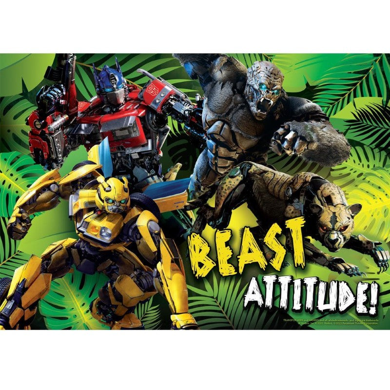 Puzzle - Transformers, Rise of the Beasts: 60pc (Beast Attitude!)