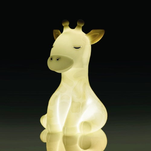 Soft-touch giraffe LED lamp with 6 brightness levels, perfect for kids' rooms and nighttime comfort.