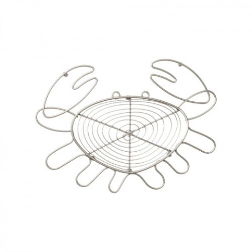Ocean Crab Trivet in crab shape, perfect for protecting surfaces while promoting ocean conservation and sustainability.