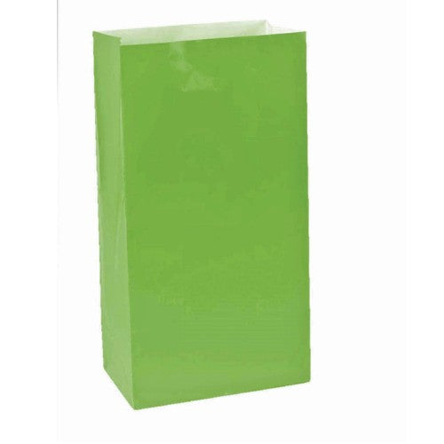 Large Paper Bag - Kiwi (12 units) - Pack of 12