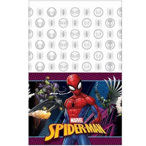 Spiderman Webbed Tablecover Plastic