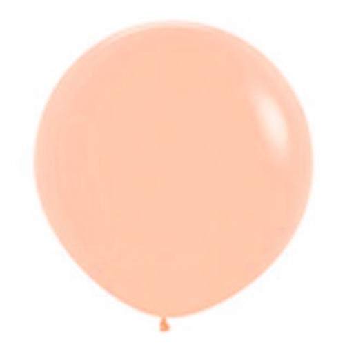 90cm Fashion Peach Blush Latex Balloons - Pack of 2