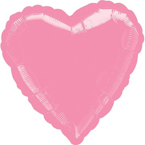 45cm Heart Pink Foil Balloon perfect for celebrations, featuring vibrant pink foil for weddings, anniversaries, and romantic events.