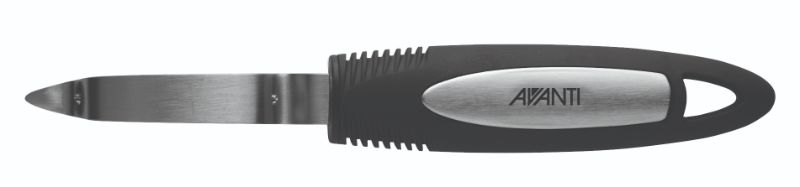 Avanti Ultra Grip P Peeler with ergonomic non-slip handle and sharp stainless steel blade for effortless vegetable peeling.