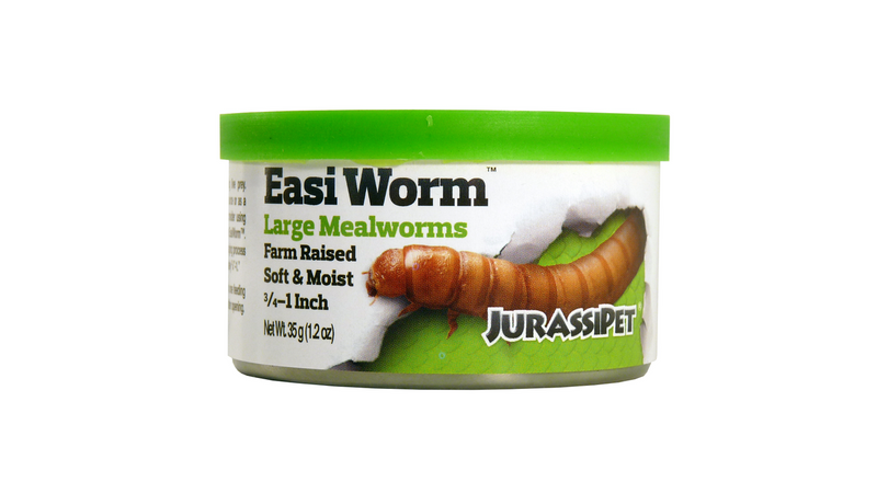 Reptile Food - Easi Meal Worms - Jurassi Diet 35g (Large)
