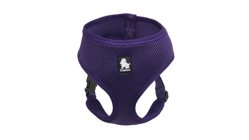 Dog Harness - Soft Mesh Medium (Purple)