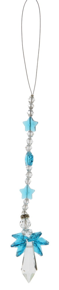 Aqua Angel Suncatcher Drop, 23cm, elegantly designed to create colorful light reflections and enhance home decor.