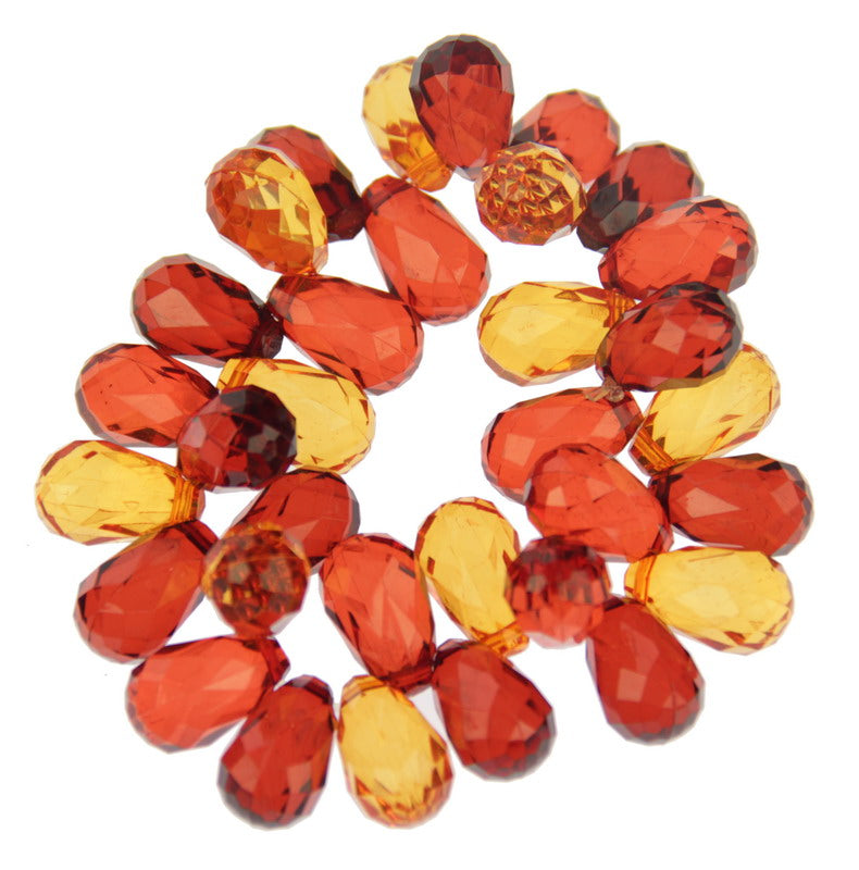 Vibrant orange stretch bracelet designed for comfort and versatility, perfect for any wrist and ideal for layering or solo wear.