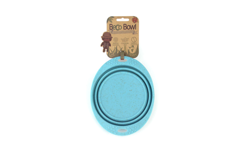 Pet Bowl - BecoBowl Travel Med - Blue