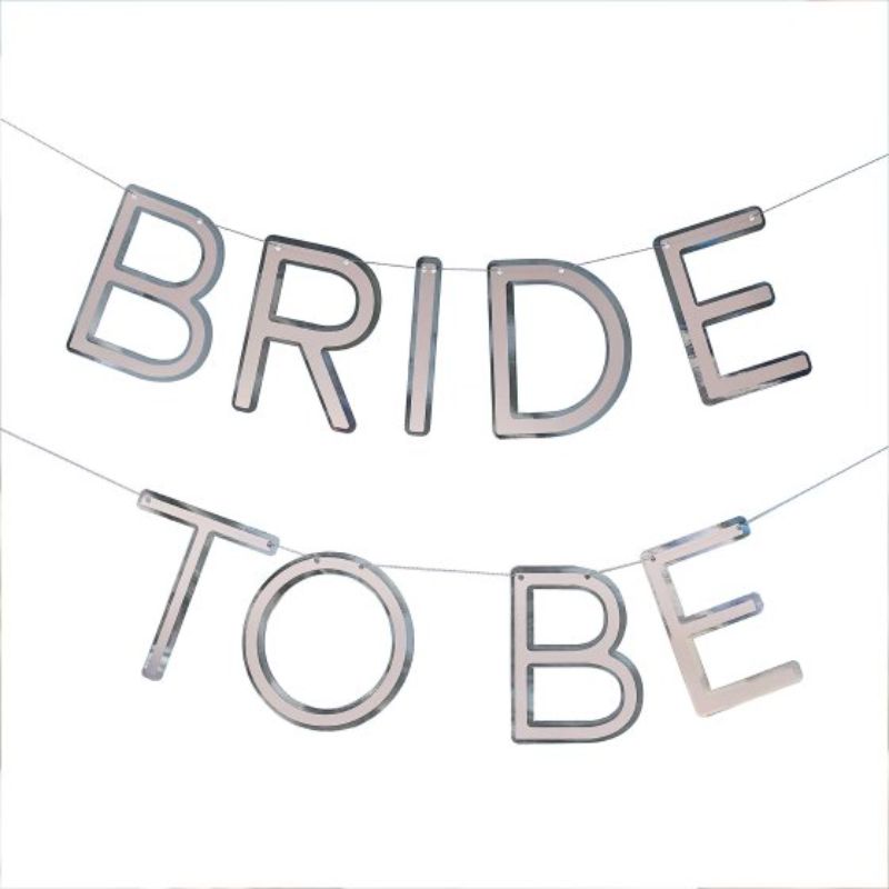 Hen Weekend Silver Bride To Be Hen Party Bunting