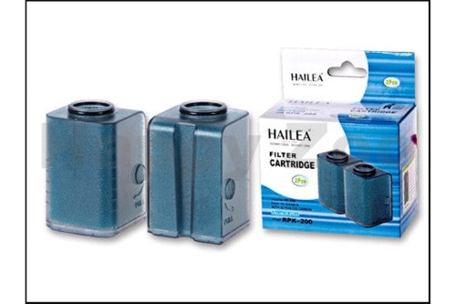 Aquatic Hailea RPK200 replacement cartridges for RP-200 filters, ensuring clear water and healthy aquarium habitats.