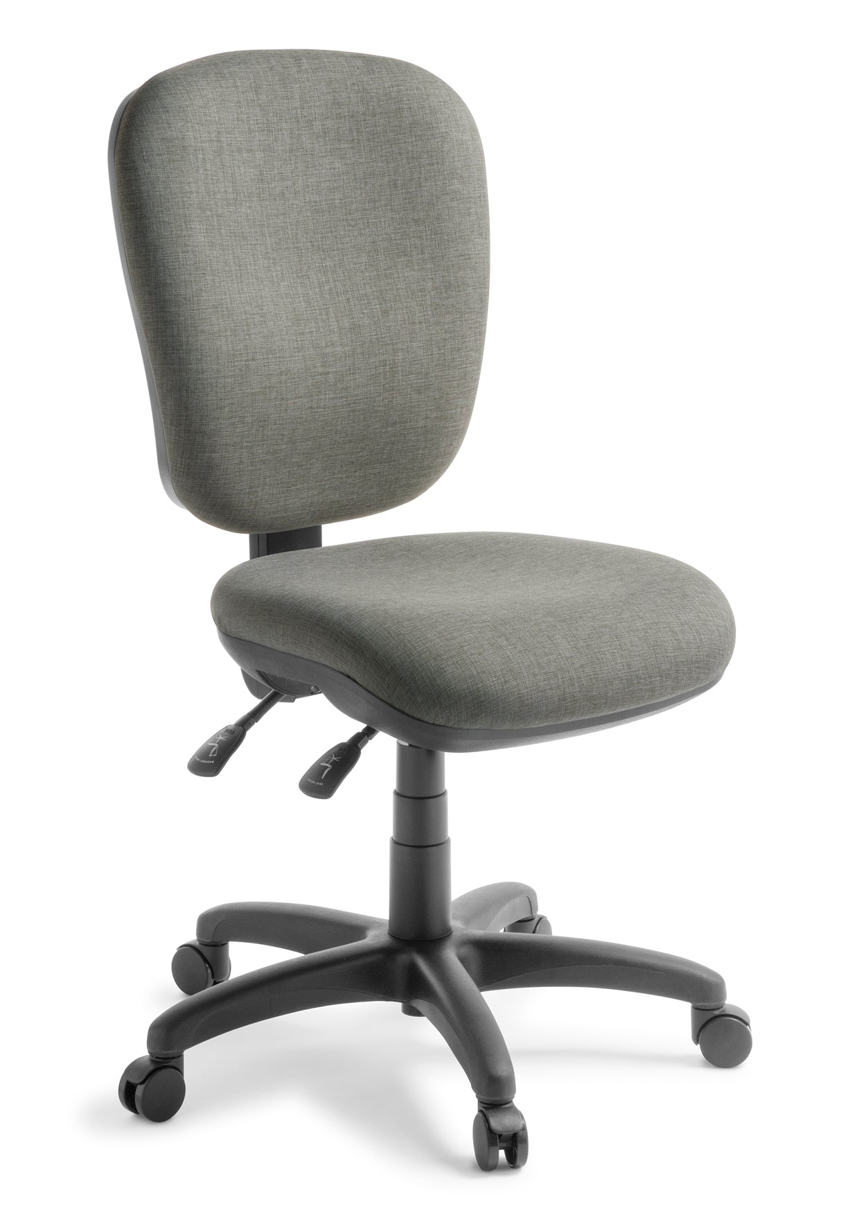 Ergonomic Arena 200 Office Chair in Bond Grey Haze with lumbar support, adjustable height, and durable construction for comfort.