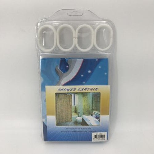 Stylish 1.8 x 1.8m shower curtains set of 12, enhancing bathroom decor with elegance and practicality, perfect for various spaces.