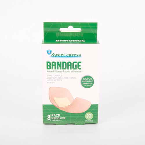 Knee bandage pack of 12, offering comfort and support for knee injuries with breathable, stretchy material and moisture-wicking feature.