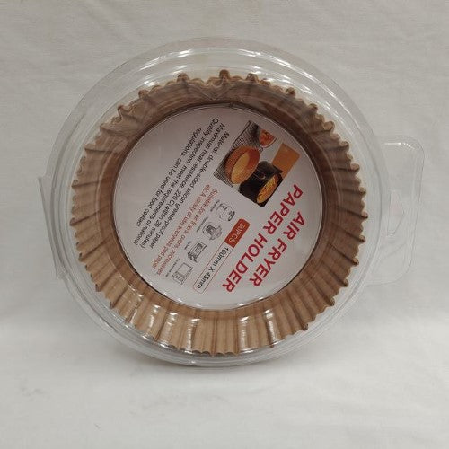 Air fryer paper holders, 160mm x 45mm, 600 pcs total, non-toxic, non-stick for easy cleanup and healthier cooking.