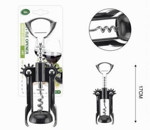 Set of 12 ergonomic 17cm can openers, built for durability and easy handling, perfect for home or professional kitchens.