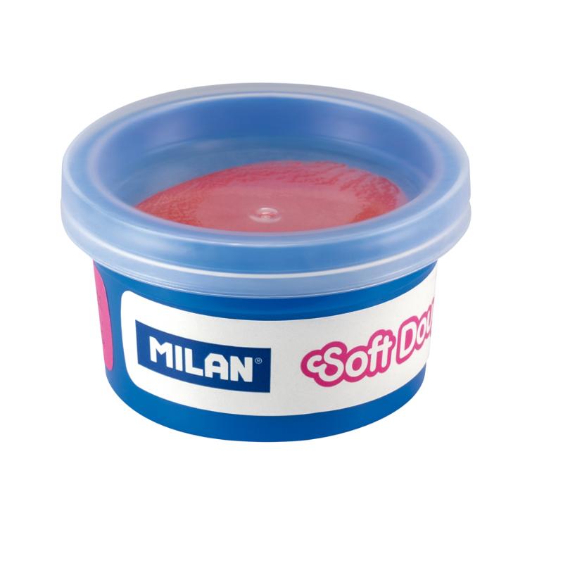 Vibrant Milan Soft Dough kit with 16 assorted colors, perfect for creative play and artistic exploration for kids.