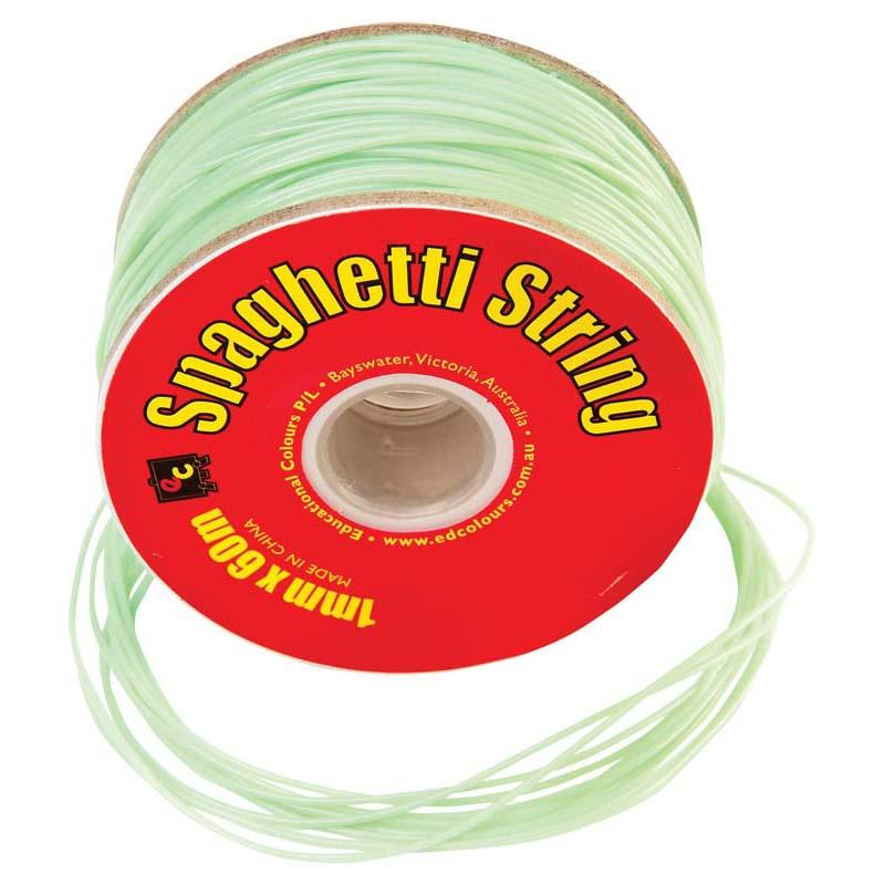 EC String PVC Spaghetti 60m Green