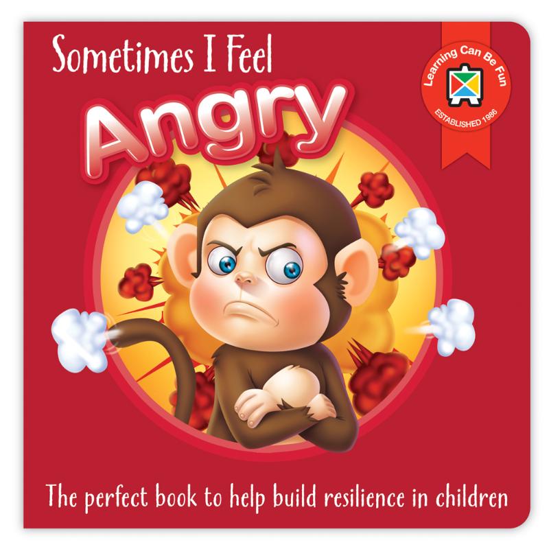 Illustration from "LCBF Sometimes I Feel Angry Book", helping children understand and manage their emotions through relatable stories.