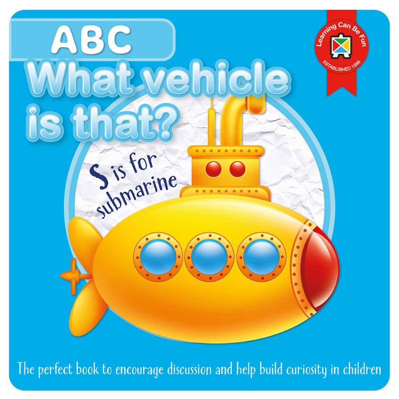 Vibrant children's book exploring vehicles A to Z, featuring fun illustrations and educational descriptions for each.