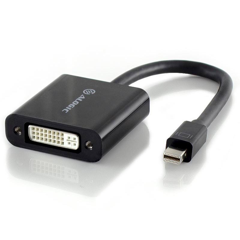 Alogic 20cm Mini DisplayPort to DVI Adapter with 4K support for vibrant visuals on DVI displays. Ideal for gaming and presentations.