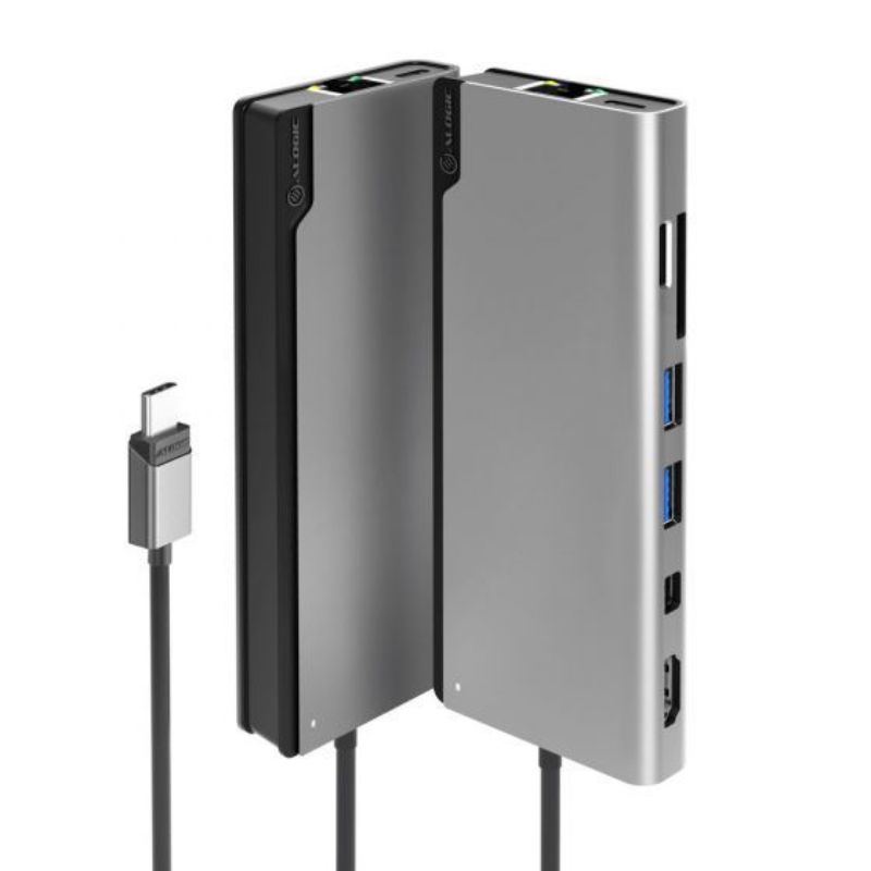 Alogic USB-C Ultra Dock PLUS Gen 2, a versatile dock with 4K display support, multiple ports, and 100W power delivery.