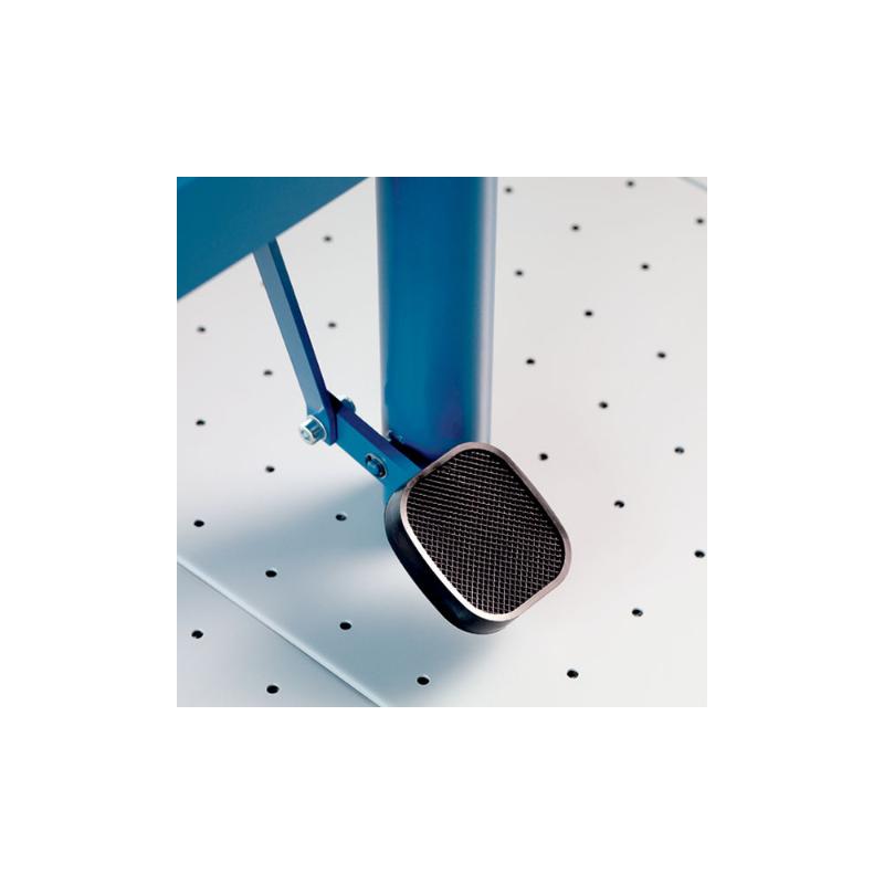 Dahle A1 585 INDENT guillotine with ergonomic handle, precision blades, and sturdy metal table for professional cutting.