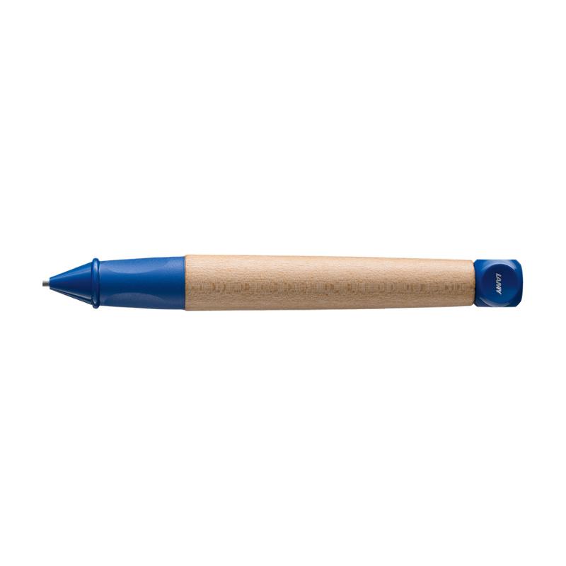 Lamy ABC Mechanical Pencil in blue, featuring ergonomic grip and 1.4mm lead, designed for young learners.
