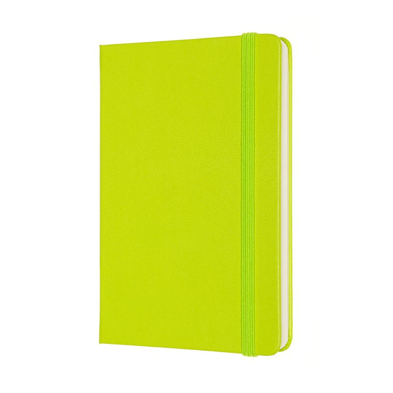 Moleskine Notebook Pocket Plain Lemon Green Hard