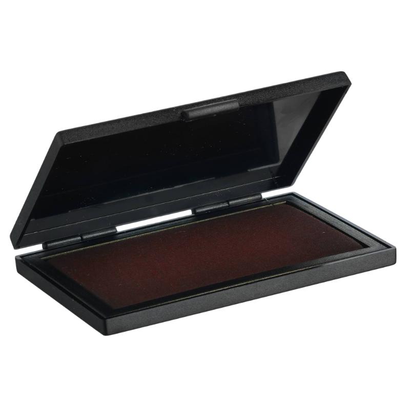 Noris #191 Red Multi Stamp Pad, 8x12cm, quick-drying ink, durable Makralon, ideal for crafting and vibrant impressions.