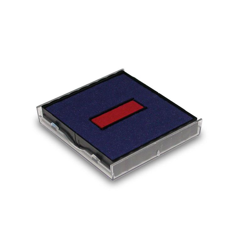 Trodat Pad 6/4207/2 in Blue and Red, ideal for crisp stamping, durable ink, and perfect for crafts and business use.