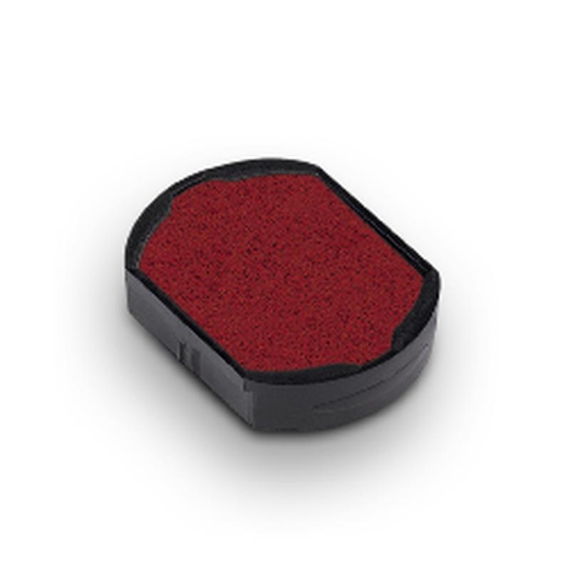 Red Trodat Pad 6/46019 for clean, vibrant impressions, non-toxic ink, easy cartridge change, ideal for stamps 46019/46119.