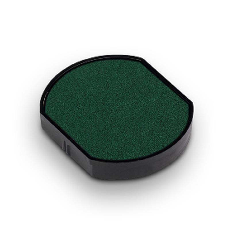 Trodat Pad 6/46030 Green ink pad for clear, professional stamping; non-toxic, easy cartridge change, no running colors.