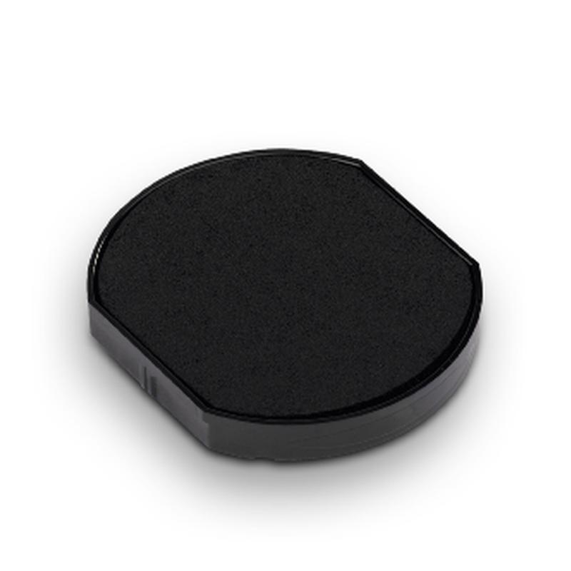 Trodat Pad 6/46040 Black ink pad for 46040/46140 stamps, offering clean impressions, non-toxic ink, and hassle-free cartridge replacement.