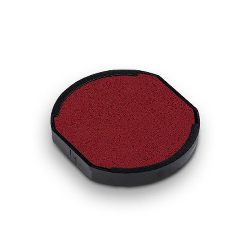 Trodat Pad 6/46045 Red cartridge for stamps, offers clean, vibrant impressions with non-toxic, long-lasting ink.