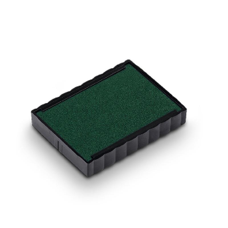 Trodat Pad 6/4750 Green, a non-toxic ink pad for sharp impressions with quick cartridge replacement, compatible with select Trodat stamps.
