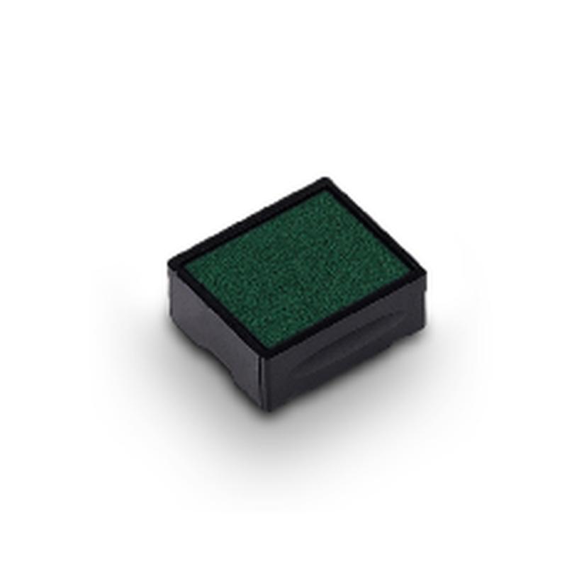 Trodat Pad 6/4908 Green ink pad for stamps, offering vibrant impressions, non-toxic ink, and quick cartridge changes.