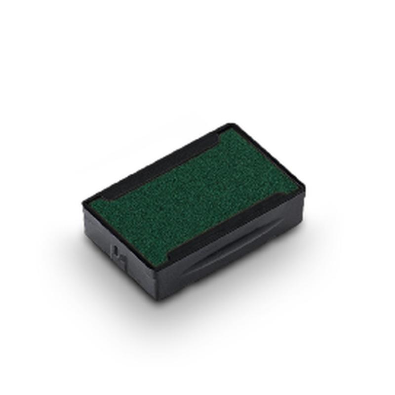 Trodat Pad 6/4910 Green ink pad for clean, vibrant impressions with 4810, 4836, and 4910 stamps; non-toxic and easy cartridge change.