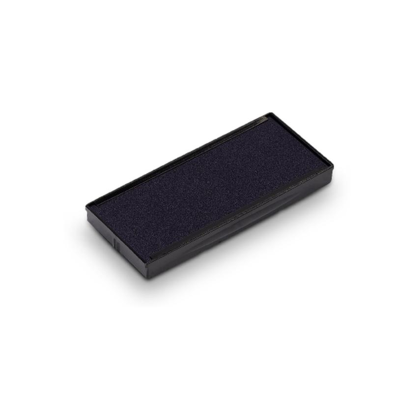 Vibrant violet ink pad for crisp, clean stamping; features non-toxic ink and easy cartridge replacement for seamless use.