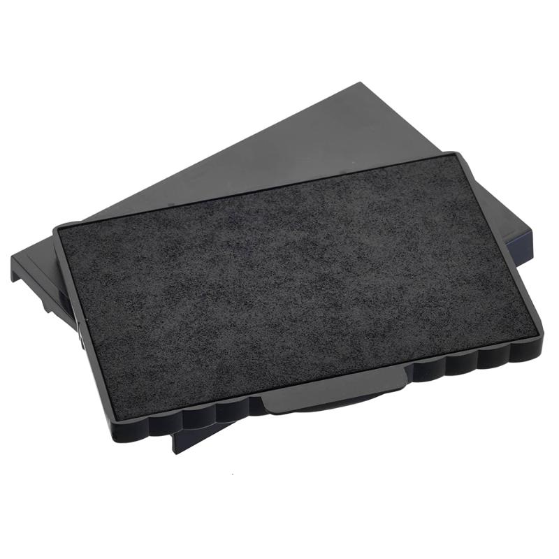 Trodat Pad 6/511 Black, perfect for clear impressions, moisture-retaining ink, and easy cartridge replacement for 5211/54110 stamps.