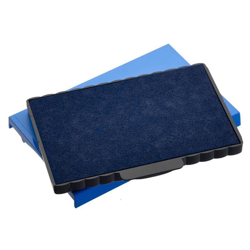 Trodat Pad 6/511 Blue ink pad for 5211/54110 stamps, ensuring vibrant impressions and easy cartridge replacement.