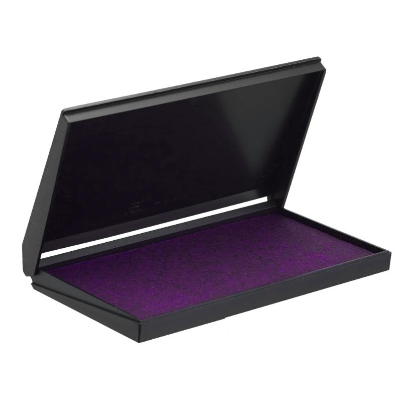 Trodat Stamp Pad 9053 in violet, 160mm x 90mm, ideal for pre-inked stamps with vibrant, long-lasting impressions.