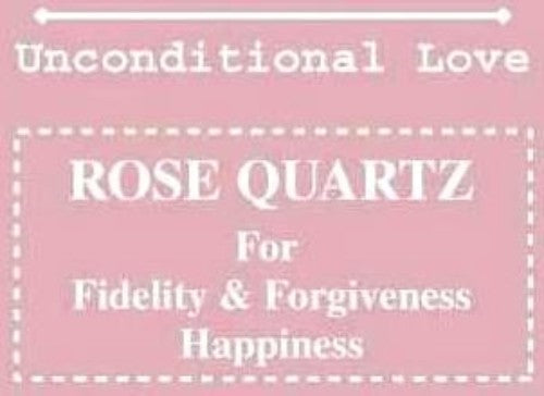 Set of 12 Rose Quartz pendants, embodying love and healing, featuring gemstone and Zodiac information for spiritual and stylish wear.